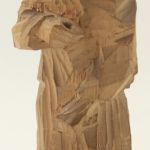 787 6017 WOODEN SCULPTURE